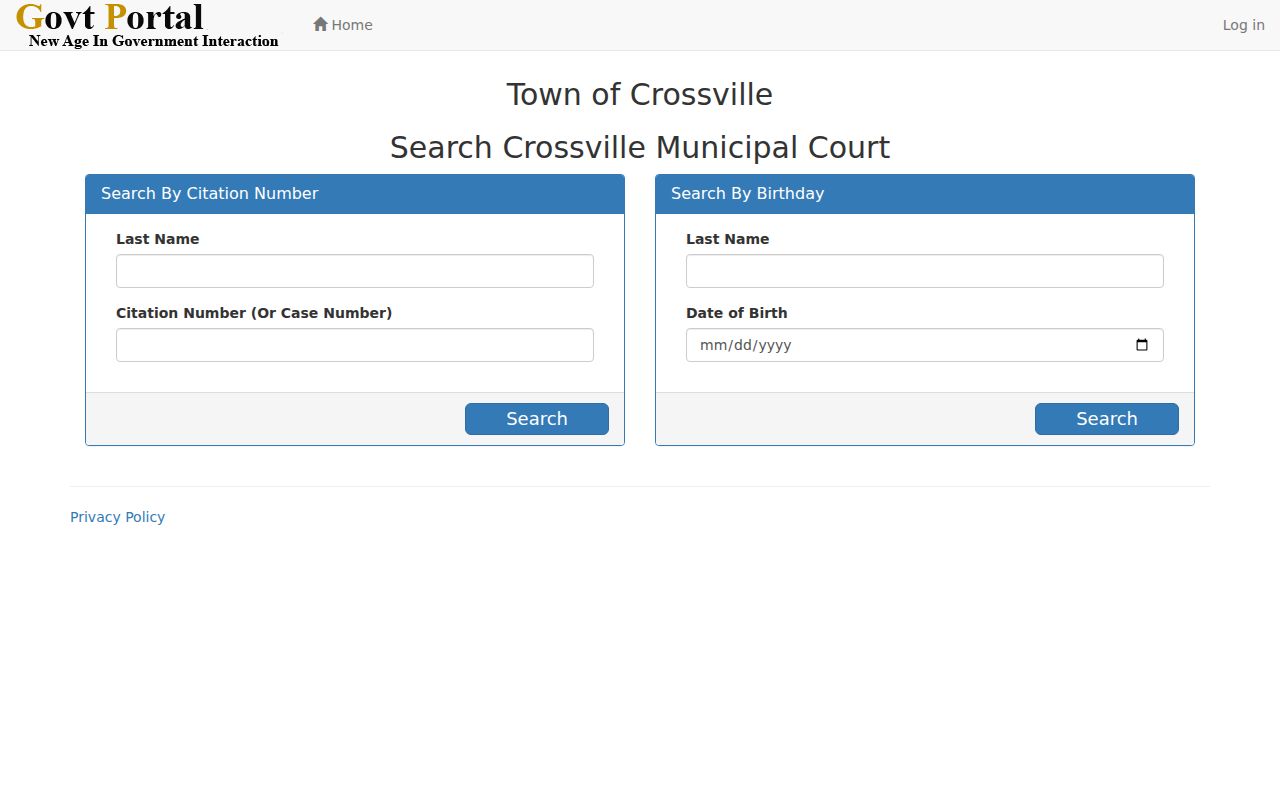 Crossville DeKalb County traffic court record citation search